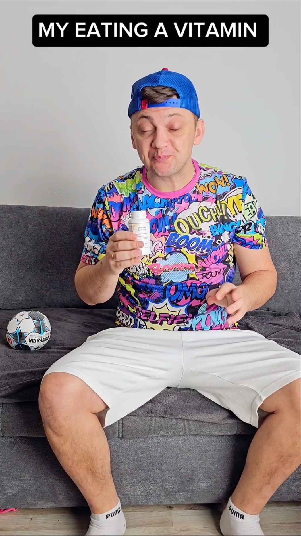 Me Eating a Vitamin ?